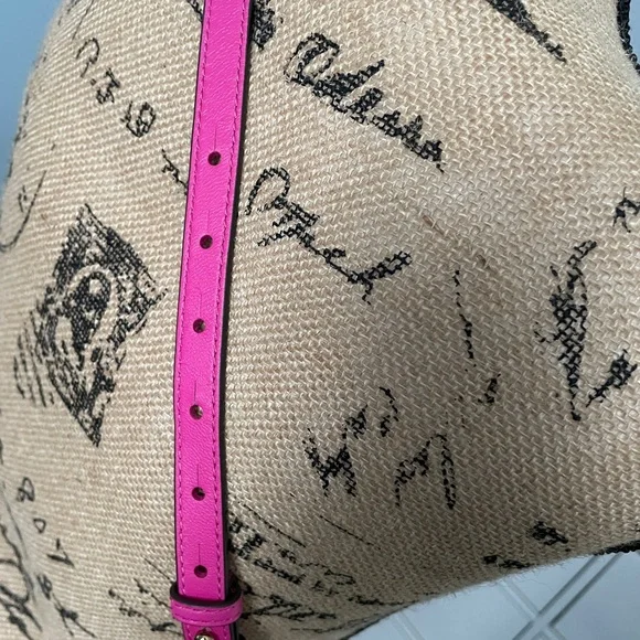 Tory Burch Pink Chevron Quilted Crossbody - Picture 5 of 12